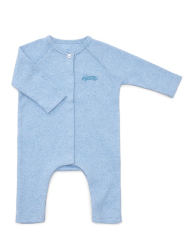 Kruippakje Ollie denim blue 