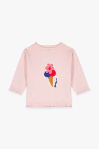 Trui rose parfait 