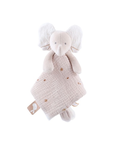 Knuffeldoekje olifant bali hazelnut 