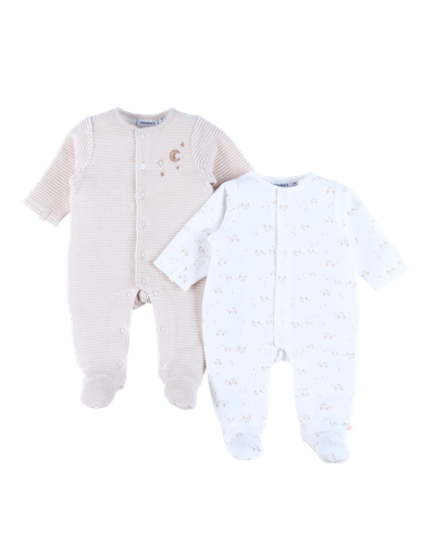 Kruippakje velvet (2 stuks) newborn 