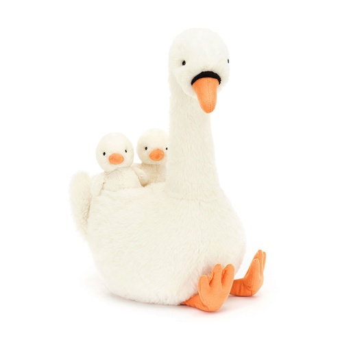 Cygne en peluche  