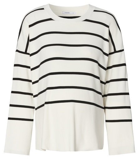 Trui Jair cream stripe 