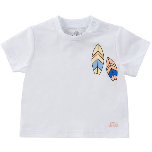 T-shirt Surfboard white