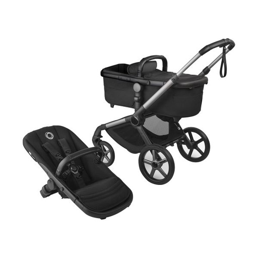 Kinderwagen basis Fox 5 Renew (zonder zonnekap) graphite-heritage black