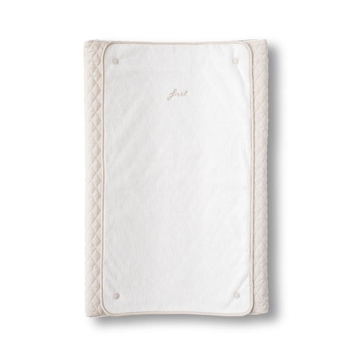 Changing mat cover + towel Alix silent sands
