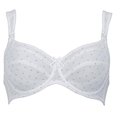 Soutien-gorge d'allaitement miss coton pearl white 