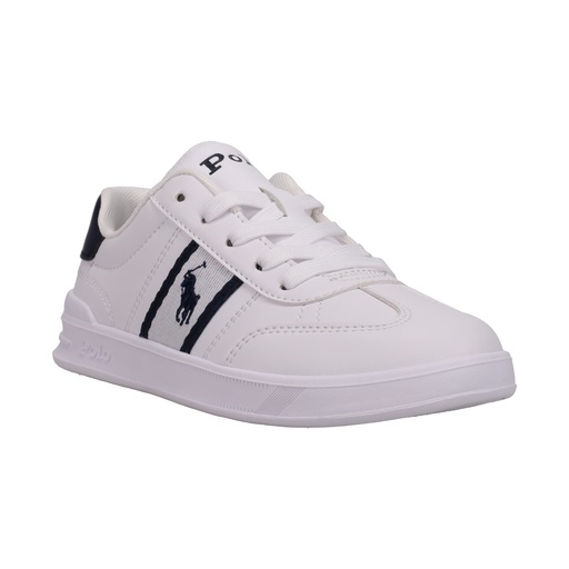Sneakers white - navy smooth 