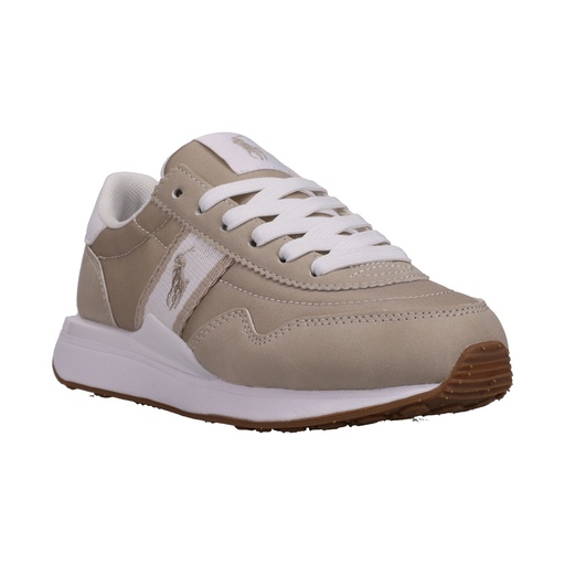 Sneakers khaki super sueaded - white 