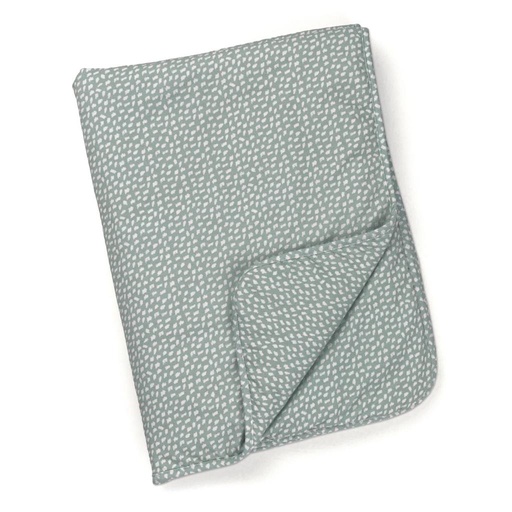 Deken katoen cloudy kaki 75X100