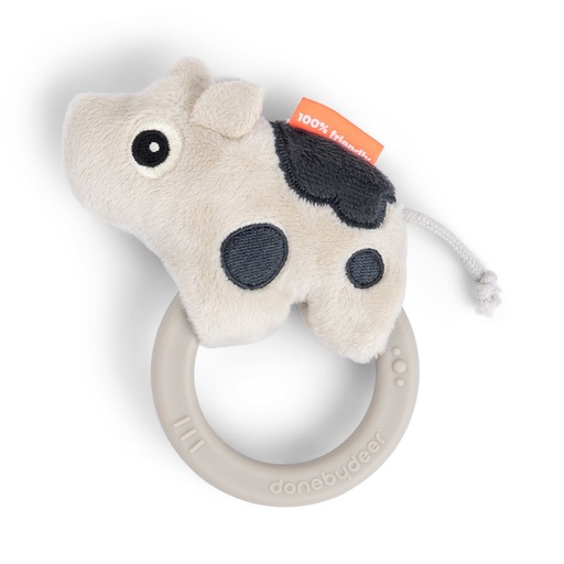 Teething ring rattle Dotti sand 