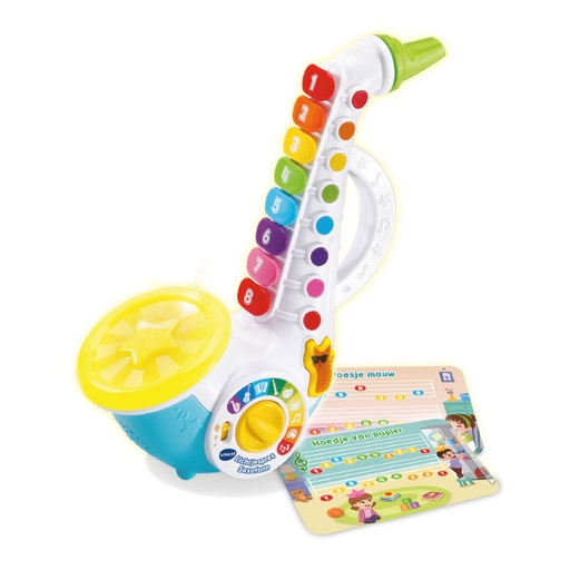 Lichtjespret saxofoon  