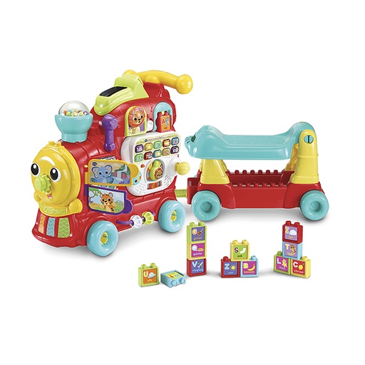 Rijd & leer letterlocomotief  