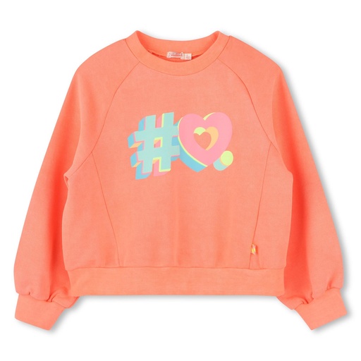Sweater corail fluo 