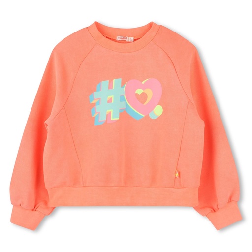 Sweater corail fluo