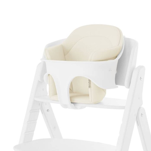 Coussin confort click & fold canvas white 