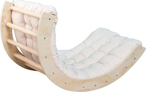 Matras voor houten klimboog / schommelstoel bouclé offwhite