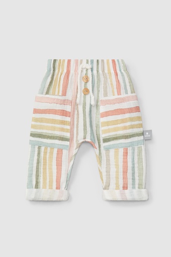 Broek multicolor 