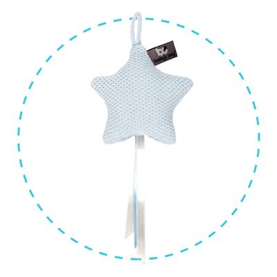 Decoration star classic blue 