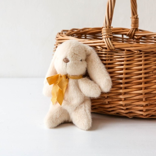 Konijn knuffel - mini cream 