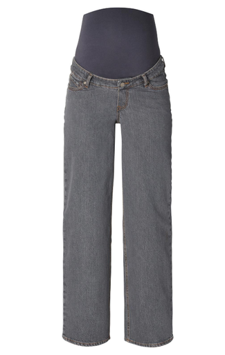 Maternity jeans Lemi Wide Fit Grey Denim 