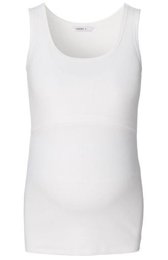 Borstvoedingstanktop Evita optical white 