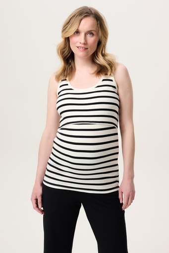 Borstvoedingstanktop Jamee cream stripe 