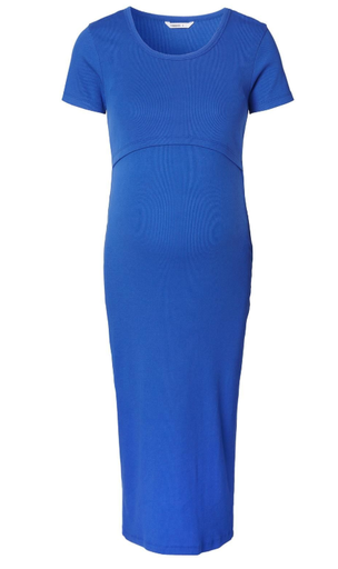 Borstvoedingsjurk Rafa Korte Mouwen dazzling blue