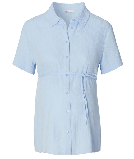 Borstvoedingsbloes Pepe Korte Mouwen Light Sky 