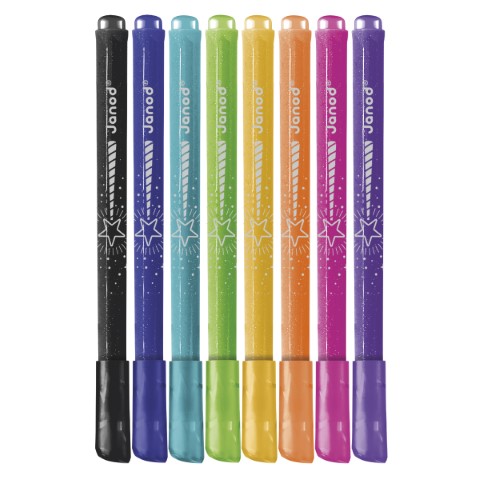 Glitterstiften 8 Stuks  