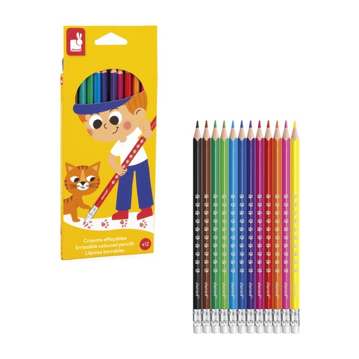 Erasable pencils x12  