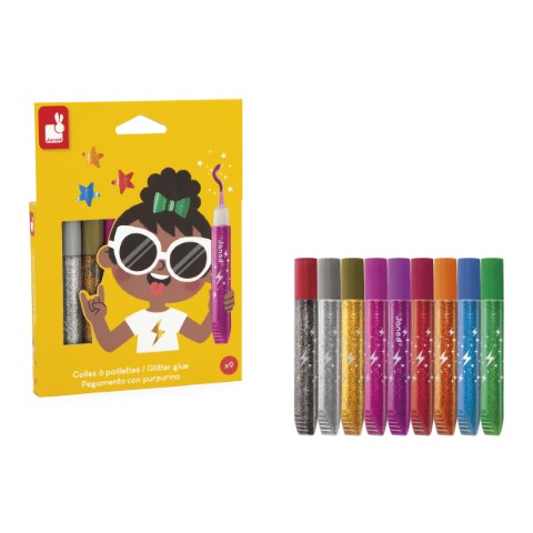 Colle à paillettes x9  
