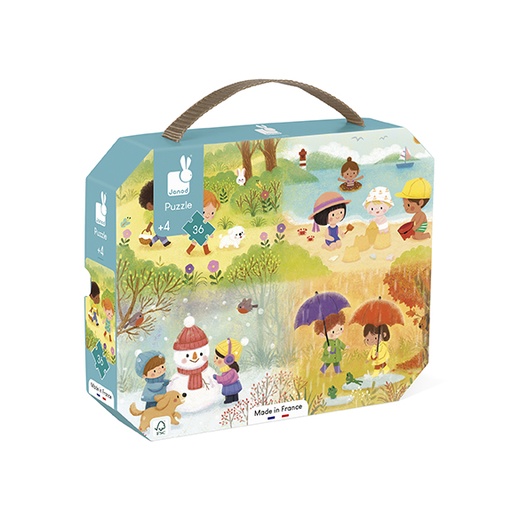 Puzzel de seizoenen - 36 stuks  