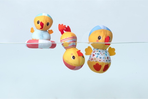 3 Badeendjes Leren Zwemmen  