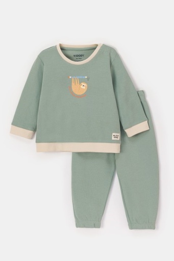 Sweater en broek groen 