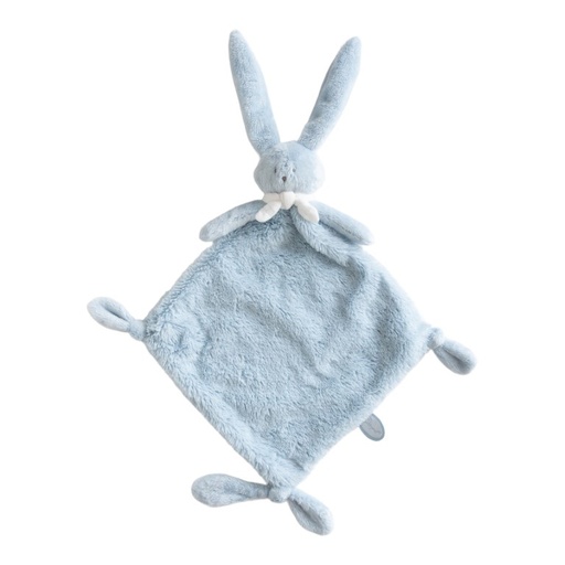 Knuffeldoek (doudou) konijn Ella Hemelsblauw 