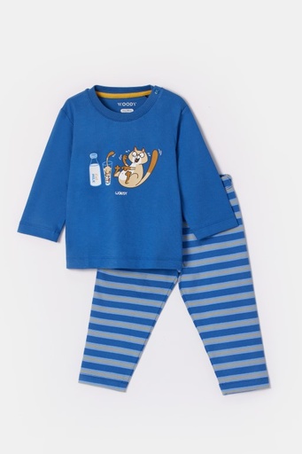 Pyjama donkerblauw 