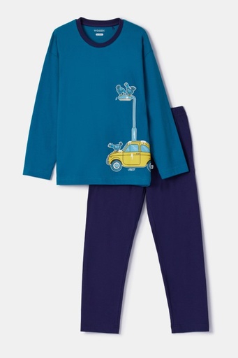 Pyjama groenblauw 