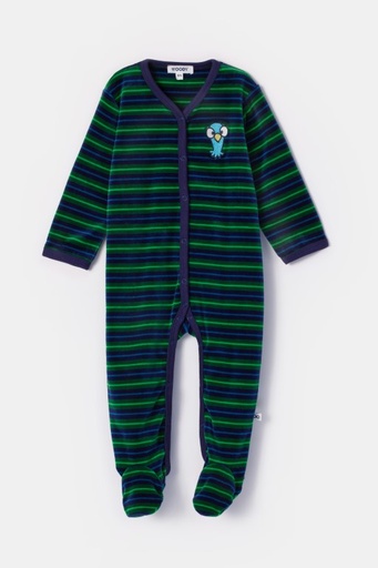 Pyjama groene streep 