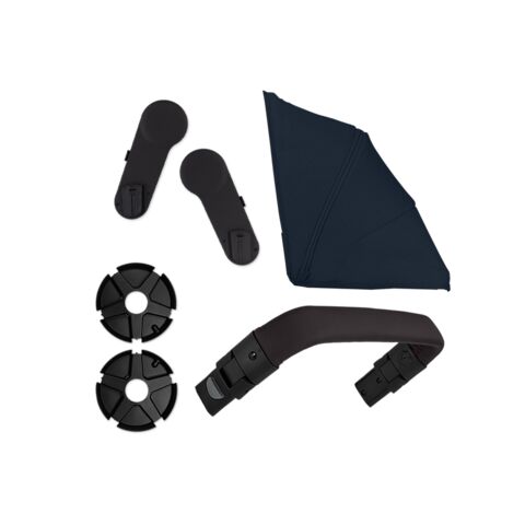 Duo set Geo3 (dark) navy blue