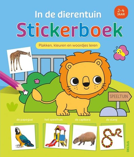 In de dierentuin stickerboek  