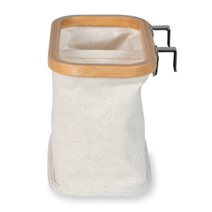 Hangmandje voor flesjes nature - beige 