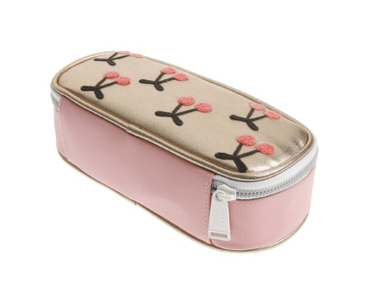 Pencil box cherry pompon 