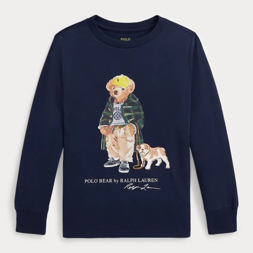 T-shirt FA25 BEAR REFINED NAVY 