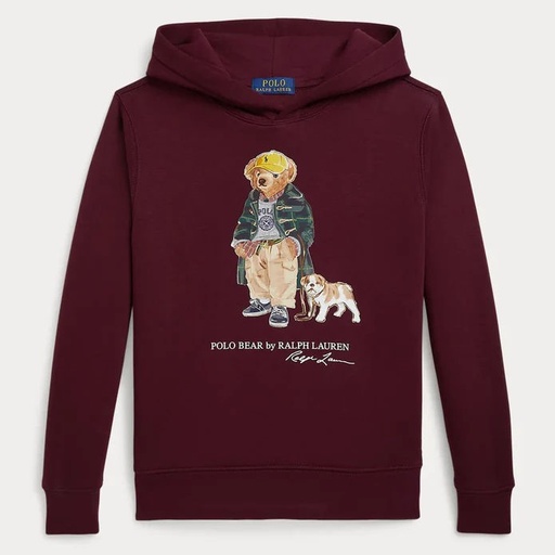Sweatshirt FA25 BEAR CLASSIC WINE 