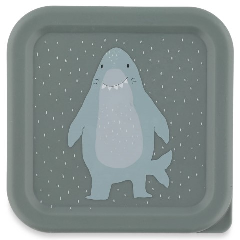 Snackbox nestbaar - 3 stuks mr. shark 