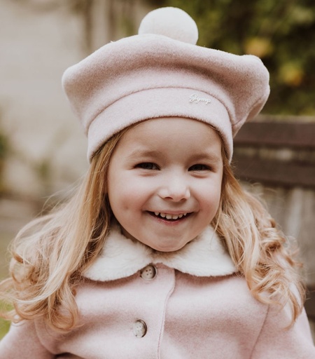 Winterjas Fransiska old rose 