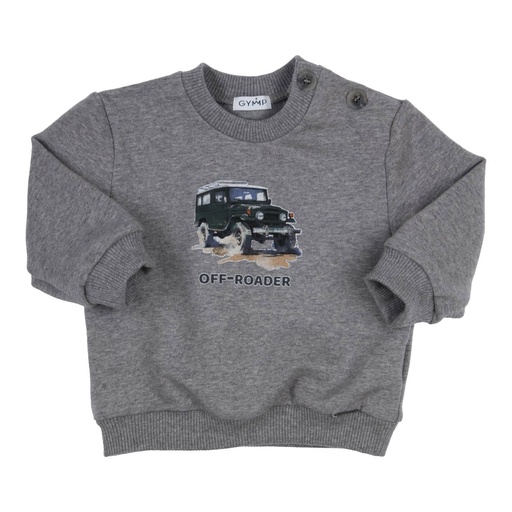 Trui carbonchine grey melange 