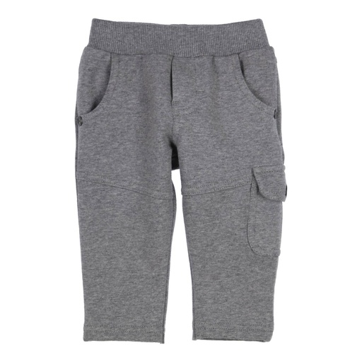 Broek carbonchine grey melange 