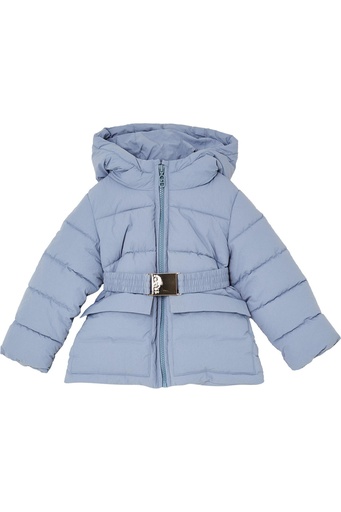 Winterjas gewatteerd DUSTY BLUE 