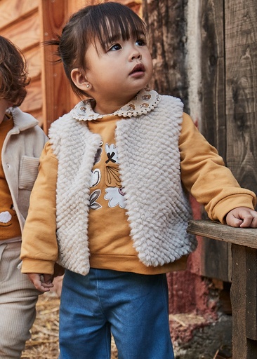 Bodywarmer sand 